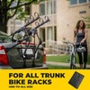 Bike Rack Protector Pads Set,Car Scratch Protector for Trunk Bike