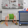 Metal Wire Spool Rack - Cable Rack with Wheels, Wire