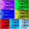 3 Tier Acrylic Wall Mounted Display Shelf with Lighting Display