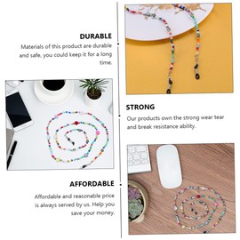 Operitacx Multifunktionales Brillenband Lanyard Langlebigem Neopren Für Outdoor Aktivitäten Verhindert Verlust Ihrer Brille Rutschfester Halter Elegantes Design