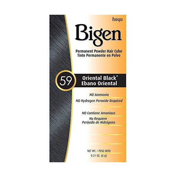 #59 Oriental Black Bigen Permanent Powder - 3 Pack