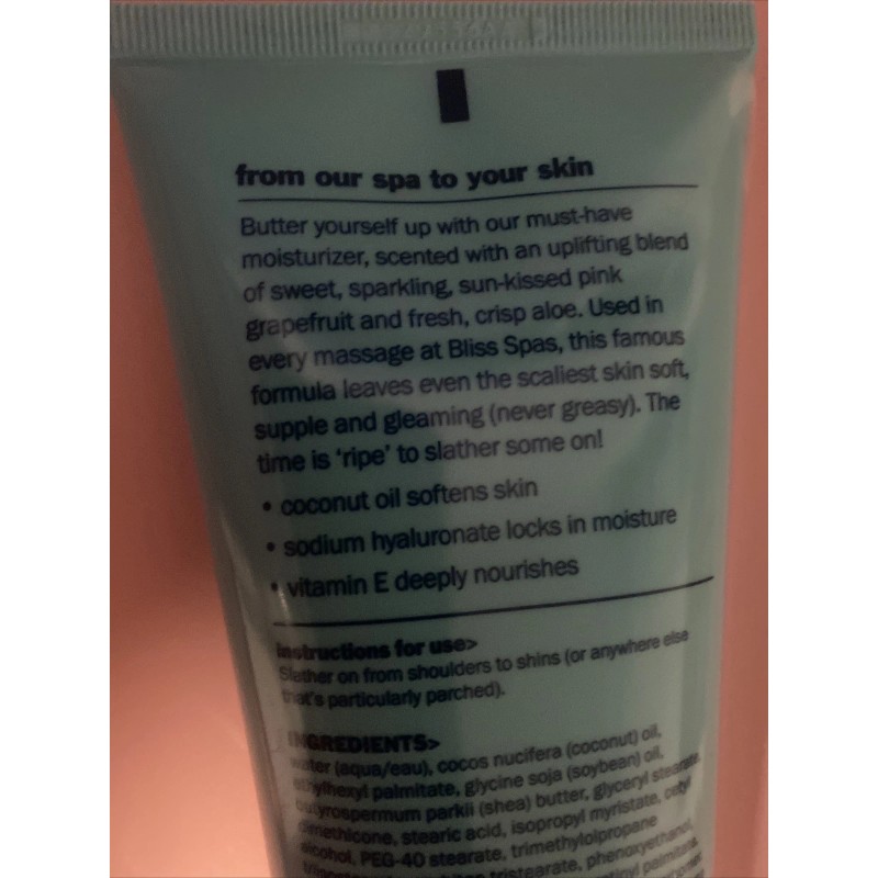 Bliss Grapefruit + Aloe Body Butter 6.7oz