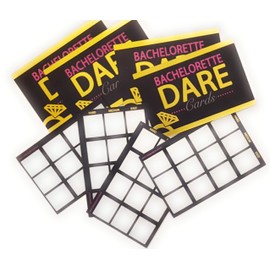 Bachelorette Dare Cards 8 Scratch Off Cards, 12 Dares on Each Card from Easy to Hard, 96 Dares in Total. Bridal Party Game, Bachelorette Party Ideas