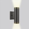 EGLO Riga 2-Light Modern Outdoor Wall Sconce Light Modern LED