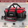 HAUTMEC 16-Inch Tool Bag, Heavy-Duty 1680D Tool Box with Padded