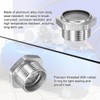 M METERXITY Air Compressor Oil Sight Glass, 1" NPT Toughened