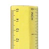 School Smart 1473613 Plastic Ruler, 6", Assorted Colors (Pack of