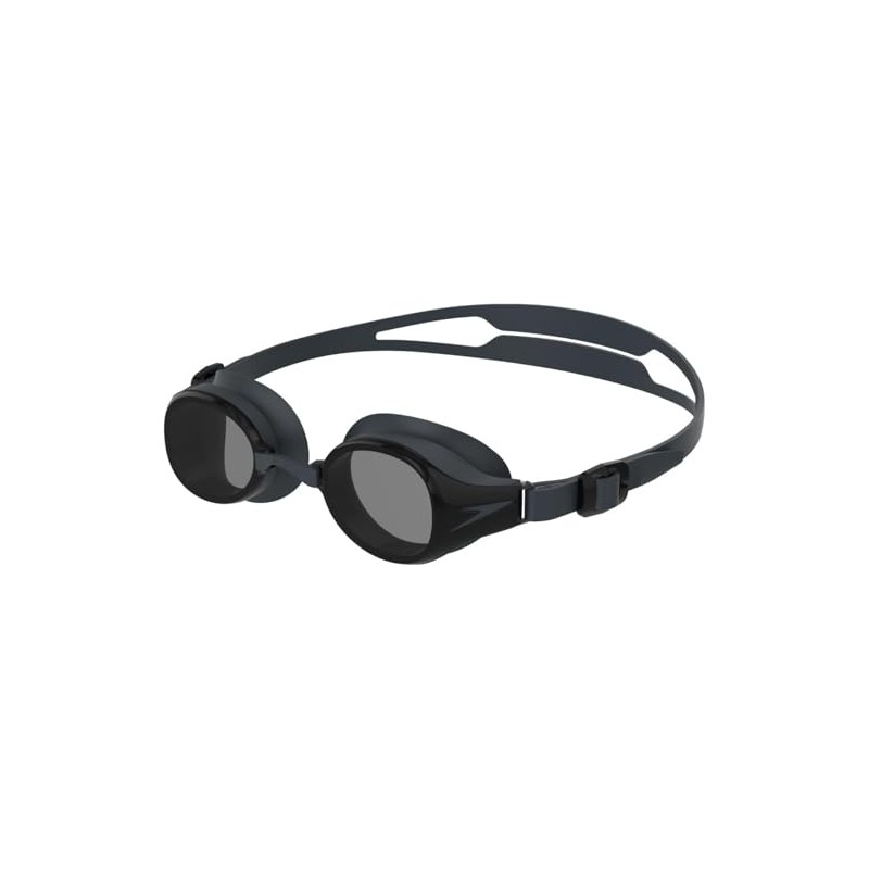 Speedo Adult Unisex Hydropure Optical Swimming Goggles Black/Smoke 4