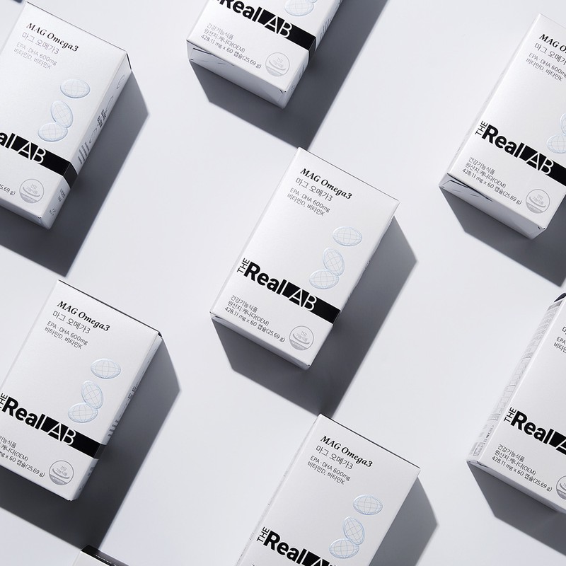 The Real Lab MAG Omega 3 60 capsules, 3 units