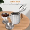 Vaolvpant No Coating 9 Cup Percolator Coffee Pot 304 Stainless