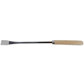 SHW-FIRE Asparagus Cutter Braunschweig Shape Curved Wooden Handle 46 cm Short