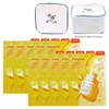 Innisfree Vitamin C Serum Gel Mask (25mL) 10 sheets + Play Green Cosmetic Pouch (Blue) / 이니스프리 비타민C 세럼 겔 마스크 (25mL) 10매+플레이그린 화장품 파우치 (블루)