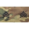 Army Sergeant E-5 OCP Sew-On Rank Patches - Pair