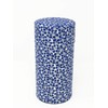 Kitsusako Kyoto-born Yuzen Paper Tea Canister, Cherry Blossom Pattern [Suppresses