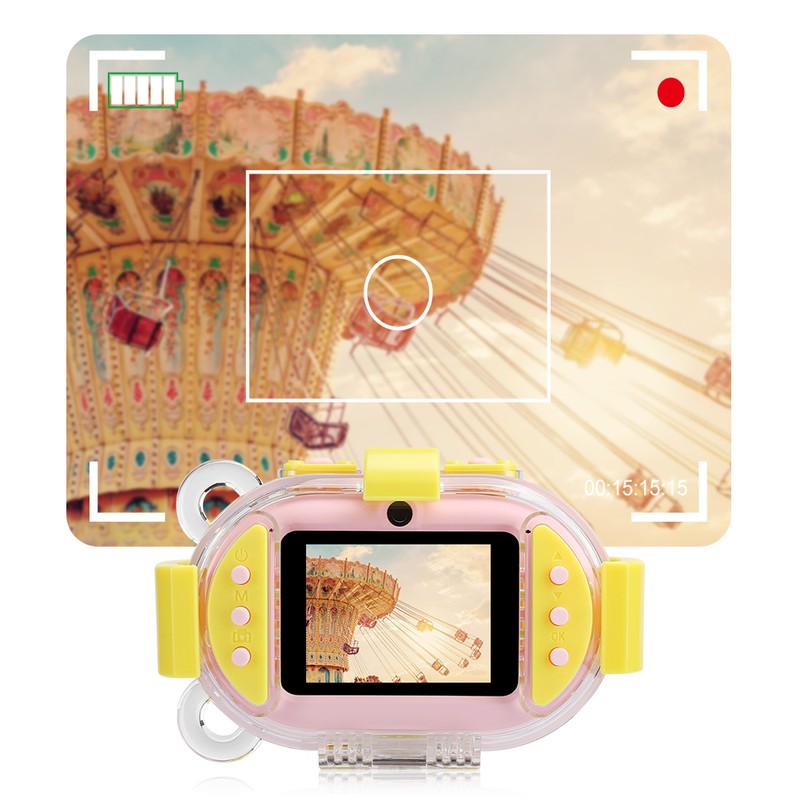 701 Kids Camera Waterproof Video Digital Children Sports Cute Mini
