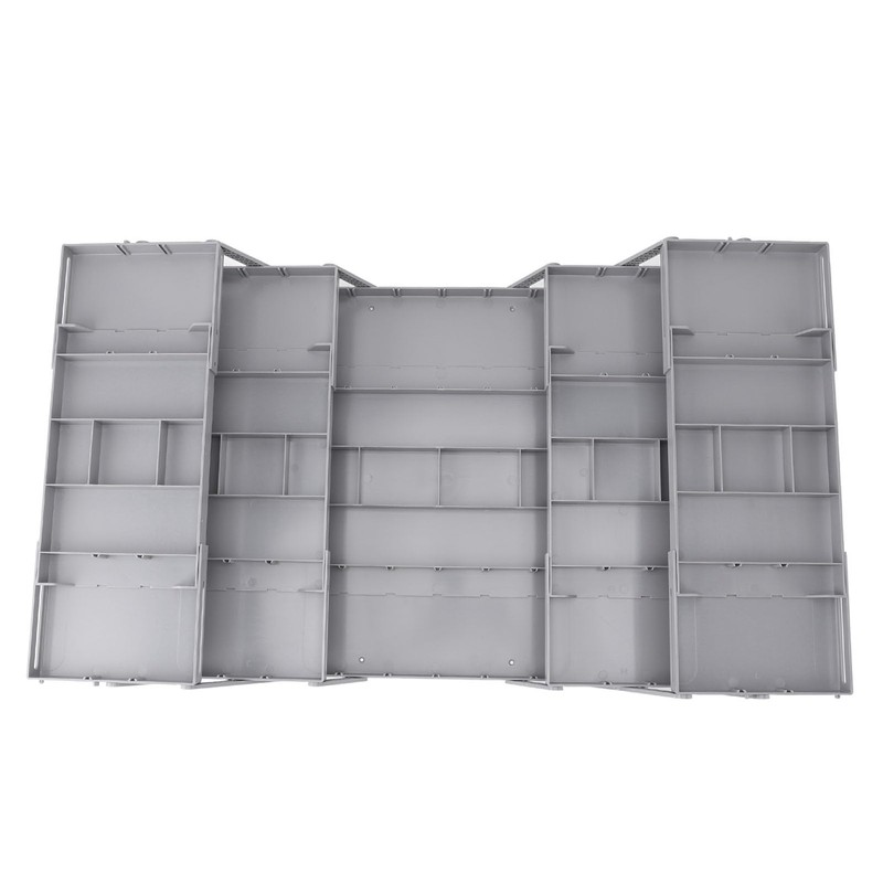 Multi Tier Drawer Organizer, Foldable Expandable Desk Storage Organizer Tray