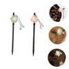 LALAFINA 2pcs Hairpin Chinese Hair Sticks Hanfu Tassel Hair Sticks