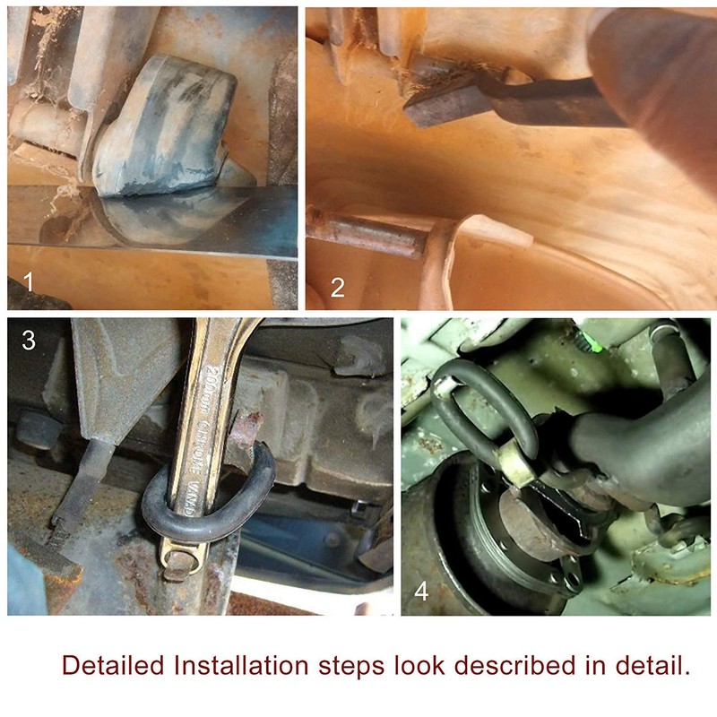 O-Ring Car Exhaust Rubber Hanger Insulator Bracket Bushing Mount Universal