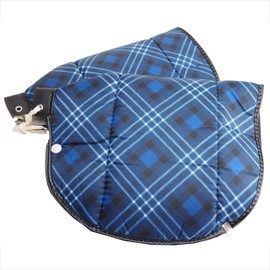 MARUTO HC-NT1600 Tough Steering Wheel Cover, Check Blue