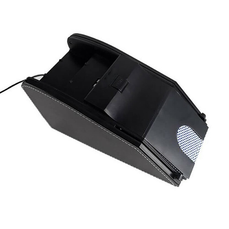 Card Shuffler, 2 Deck Automatic Card Shuffler 9.45''x4.72''x4.72'' Paper/Plastic Card