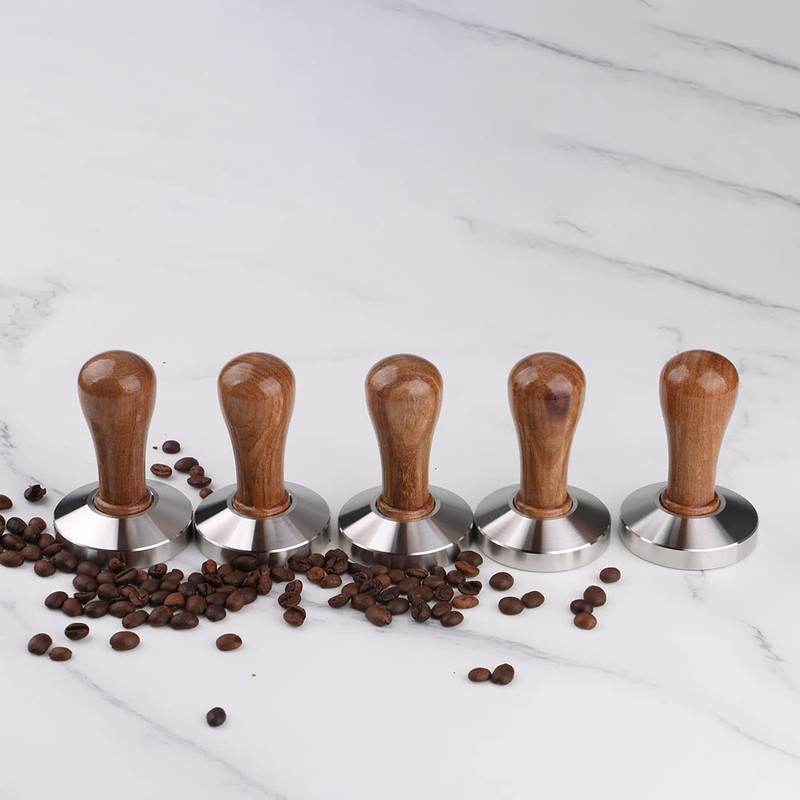 Omgogo 58mm Stainless Steel Coffee Tamper Barista Espresso Base Coffee