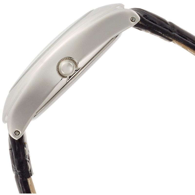 [シチズン Q&Q] 腕時計 アナログ 防水 革ベルト QA03-304 レディース ブラック