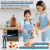 Molgoc Butane Torch with Anti-scalding Device,Stainless Steel Protective Cover,Refillable Kitchen