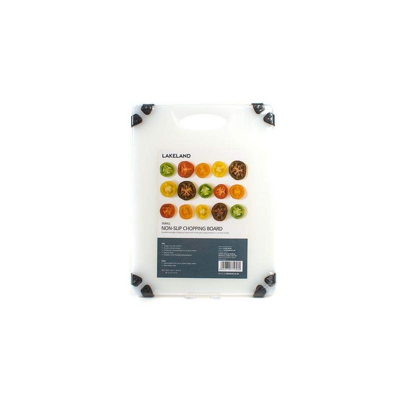 Lakeland Small Non-Slip Reversible Chopping Board with Measurements, 30.5 x