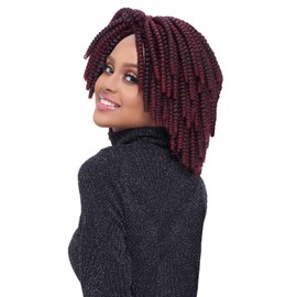 Harlem 125 Synthetic Hair Braids Kima KimaKalon 10" [Large] (3-PACK LARGE, 4)