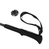Hiking Stick 3 Section Carbon Fiber Rod EVA Foam Handle