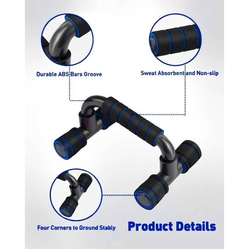 Push Up Handles (Red) (Blue)