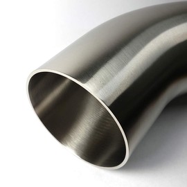 4" Stainless 45° Mandrel Bend Elbow - 1.5D Loose Radius - 16GA/.065" Wall - No Leg - SS304 - Stainless Bros