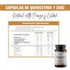 NAIMA Quercetina y Zinc 60 Cápsulas | Suplemento Alimenticio 100%