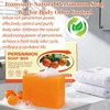Joanssore 6 PCS Persimmon Soap for Old People Smell, Long
