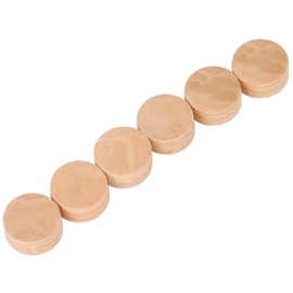 Trombone Cork Cushion, Drain Valve Pad, Trombone Water Key Cork Spit Valve Cork for Musical Instrument Accessories, Tuba Watergate Button Pad, Tuba Cork Accessories, Pack of 6