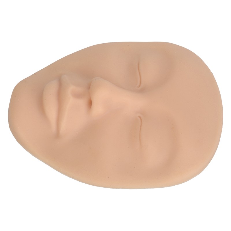 5D Makeup Practice Mannequin Solid Silicone Elastic Soft Microblading Supplies