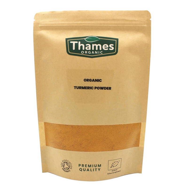 Organic Turmeric Powder - 100% Pure & Natural, No Additives,