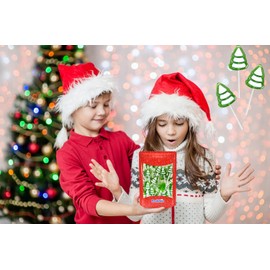 Fruidles Christmas Tree Lollipop, Mixed Fruit Flavor, Made in Brazil, Individually Wrapped Treets, 14g Pops, Approx. 15 Pops (5 Pounds (Bulk))