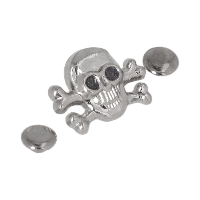 150 Sets DIY Skull Rivets Gothic Style Rustproof Exquisite Fines