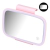 Car Sun Visor Makeup Mirror Surround LED Lights Touch Screen