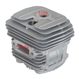 TINVHY TS420 42380201202 50MM Cylinder Piston Gaskets Kit Replacement for TS410 TS 410 420 Cut-Off Saw with Spark Plug Oil Seals