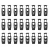 PATIKIL 24PCS Metal Cord Locks for Drawstrings, Spring Cord Lock