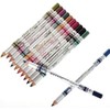 LOVM 12 Pcs PROFESSIONAL Cosmetic Makeup Eyeliner Eye/Lip Liner GLITTER