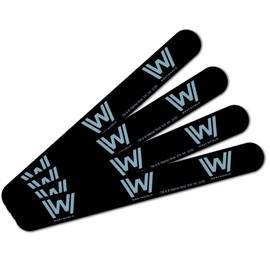Westworld Logo Double-Sided Nail File Emery Board Set 4 Pack