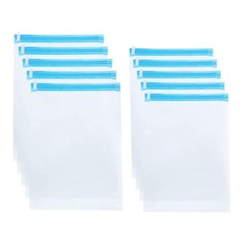 Astro 623-12 Compression Bags, Pack of 10 (M5 + 5 L), 13.8 x 19.7 inches (35 x 50 cm), 15.7 x 23.6 inches (40 x 60 cm)