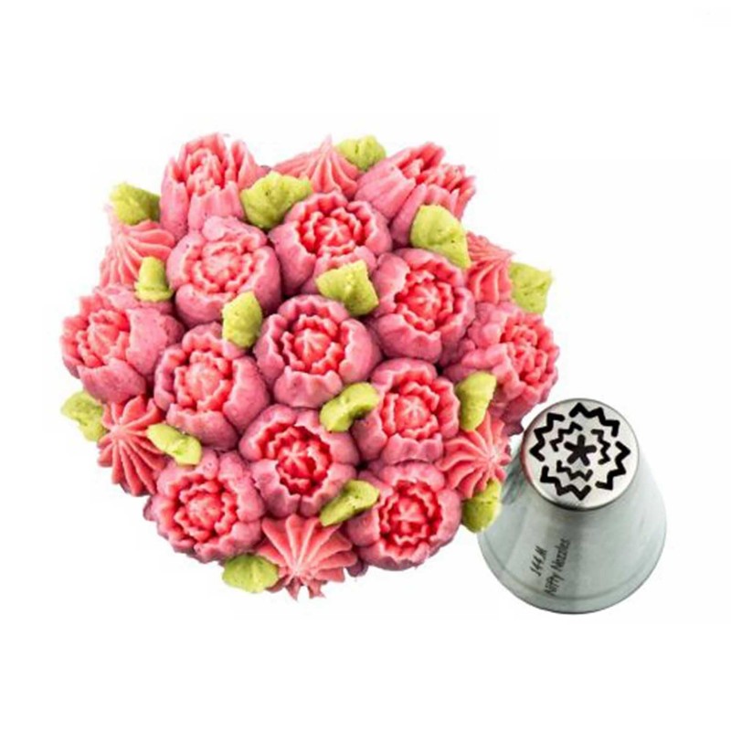 Nifty Nozzles Mini Russian 13 pc Piping Tip Set, Sugar
