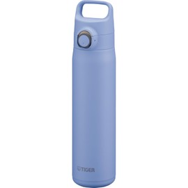 【Integrated Gasket Model】TIGER Thermos Flask, 0.8 Liters, Handle, Easy One-Touch Opening, Vacuum Insulated Stainless Steel Bottle, Compatible with Sports Drinks, Direct Drinking, Heat and Cold