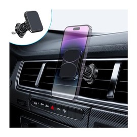 Bittwee - Soporte magnético para teléfono de coche, soporte magnético ajustable de 360, soporte universal para teléfono manos libres para vehículos,  