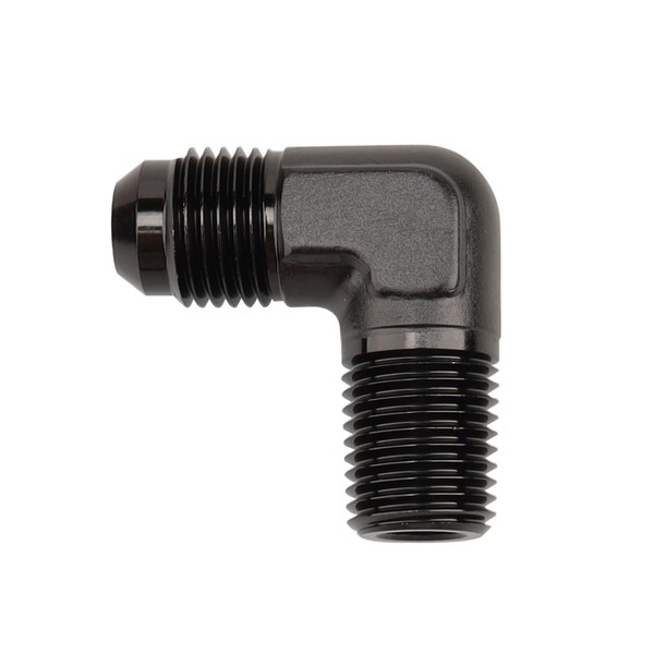 AC PERFORMANCE 90 Degree Elbow Aluminum -4AN Male to 1/8