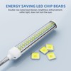 LED Magnetic Work Light, 15W high Brightness,Flexible Gooseneck lamp with